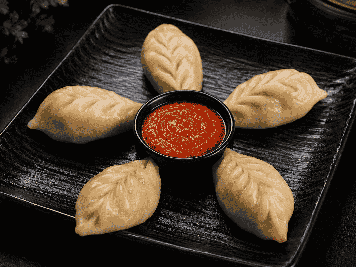 Chicken Steamed Momo at MomoBari Howrah
